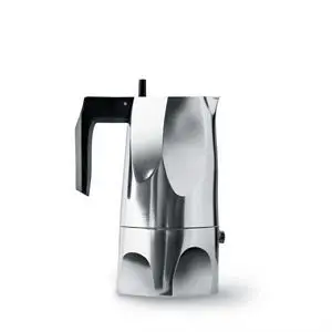 Alessi espresso kande - Ossidiana i aluminium (medium)