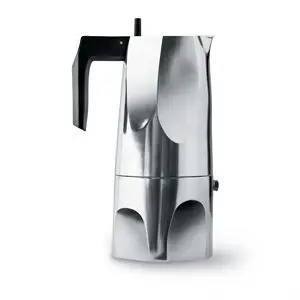 Alessi espresso kande - Ossidiana i aluminium (large)