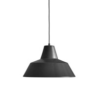 Made by Hand - Værkstedslampe i Ø35 cm - Dark Black