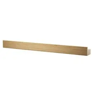 By Wirth - Magnet Shelf 60 cm - Knivmagnet/hylde - Olieret Eg