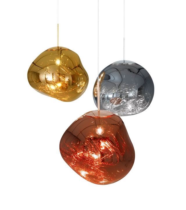 Tom Dixon Melt Pendant Copper Gratis Fragt Tom Dixon Pendel Melt Pendant I Kobber