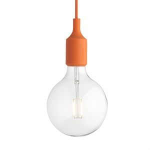 Image of Muuto - E27 Pendant lampe (med LED pære) - Orange
