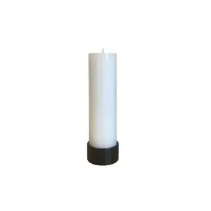 Hove Home - Fat Light - Sort - Black - 4 x Ø8 cm