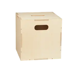 Nofred - Opbevaringskasse i træ, Kids CUBE Storage - wood