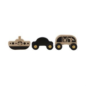 Image of OYOY - Legetøj i træ - No Rush - Wooden Cars & Boat