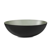 Normann Copenhagen - Krenit Skål, støvet grøn - Ø38 cm.