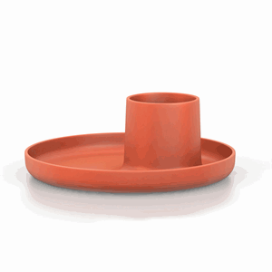 Image of Vitra - O-Tidy Bakke - Rød
