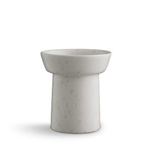 Image of Kähler - Ombria vase - H13 cm - Marmorhvid