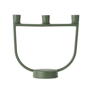 Image of Muuto - Lysestage "Open Candelabra" (green)