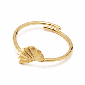 Image of Louise Kragh - Ring - Origami - Guld