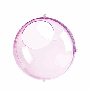 Image of Koziol - Koziol hanging display Orion - transparent pink