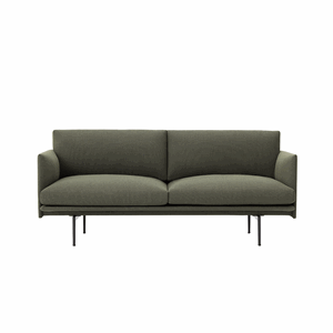 Image of Muuto - "Outline" Sofa - 2 pers. - Fjord 961