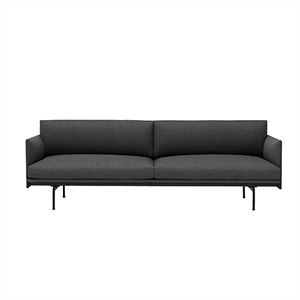 Image of Muuto - "Outline" Sofa - 3 pers. - Remix 163