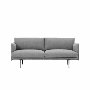 Image of Muuto - "Outline" Sofa - 2 pers. - Steelcut Trio 133
