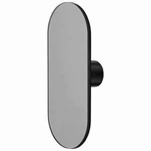 AYTM - "Ovali Hook" Knage med spejl (H: 16 cm) - Black