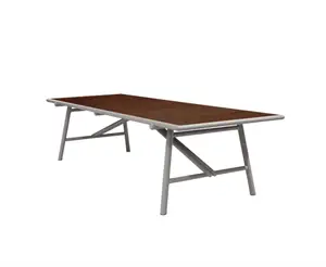 Cane-Line - Bordplade 280x100 cm Komplet sæt fliser 9 stk. t/spisebord Burgundy, sten glaseret