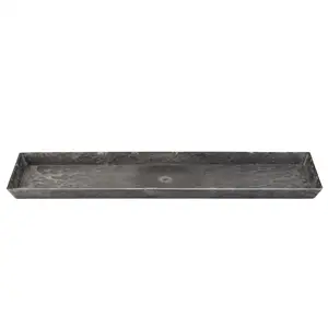 2Have - Fad - Plast - Antikgrå - 44 cm