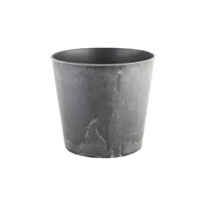 2Have - Urtepotte - Pot Plast - Antikgrå - 11x11 cm
