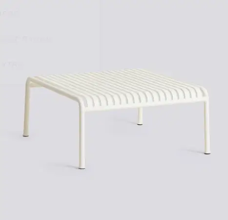 Hay - Palissade Low loungebord - Cream white / Hvid 