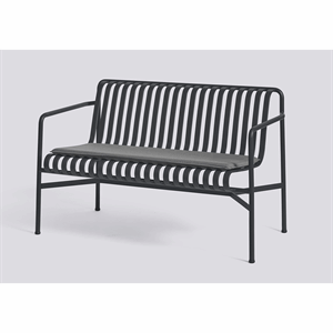 Image of HAY - Palissade hynde til spisebordsbænken - Anthracite