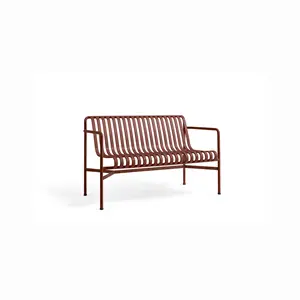 HAY havebænk - Palissade spisebordsbænk - Rød - Iron Red - Dining bench