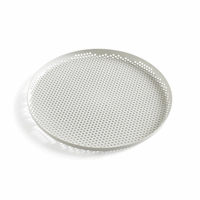 HAY - Bakke "Perforated Tray" - Soft Grey - Large