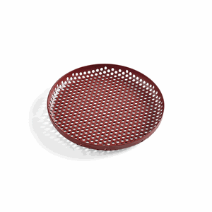 Image of HAY - Bakke "Perforated Tray" - Bordeaux - Small