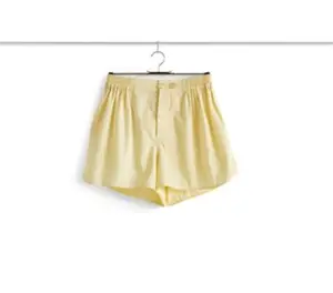 HAY - Outline Pyjama - Shorts - S/M - Soft Yellow