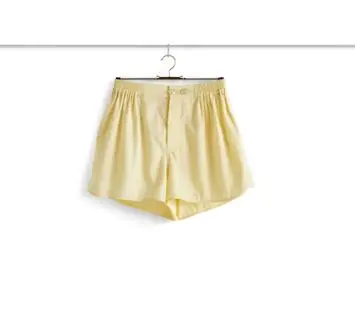 HAY - Outline Pyjama - Shorts-S/M - Soft Yellow