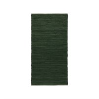 Rug Solid - Bomuldstæppe, guilty green - 75x200 cm.