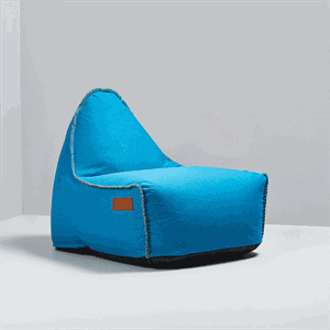 Image of SACK it Sækkestol - RETROit canvas - turkis