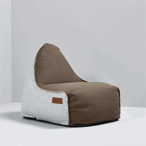 Image of SACK it Sækkestol - RETROit cobana - brun/hvid