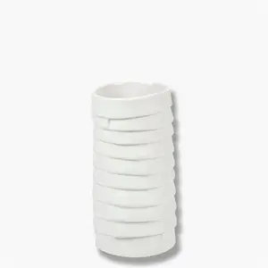 Mette Ditmer - RIBBON Vase - Small - Off-white
