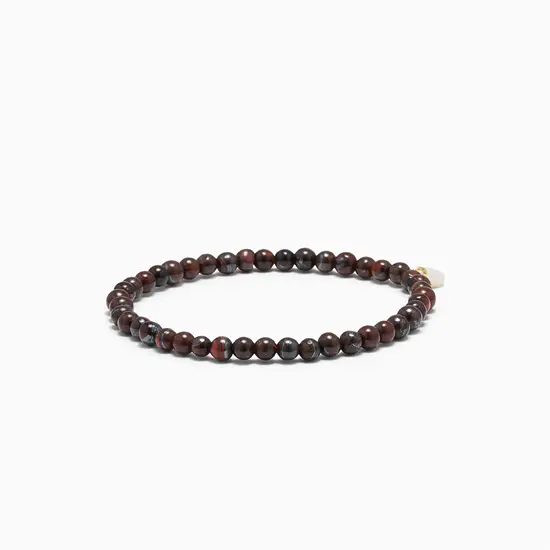 Soï - Red Tiger Eye - Krystal armbånd