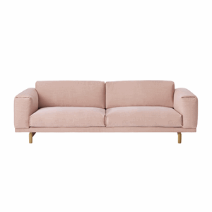 Image of Muuto - "REST" Sofa - 3 pers. - Eg/Steelcut Trio 515