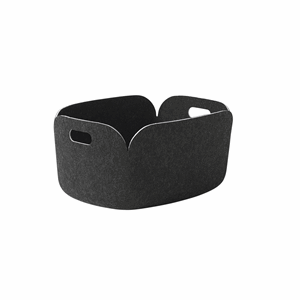 Image of Muuto kurv - Restore opbevaringskurv - Black Melange