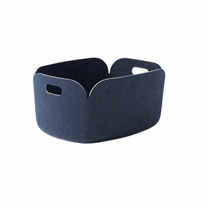 Image of Muuto kurv - Restore opbevaringskurv - Midnight Blue