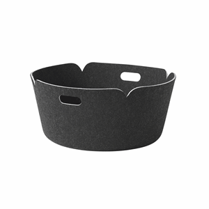 Image of Muuto kurv - Restore round basket i Black Melange