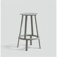 HAY - Barstol "Revolver Stool H65 grey"