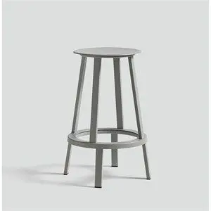 HAY - Barstol "Revolver Stool H65 grey"