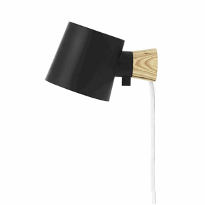 Image of Normann Copenhagen - Væglampe - Rise Wall - sort