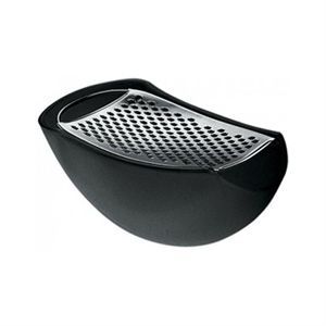 Image of Alessi Parmenide rivejern i sort