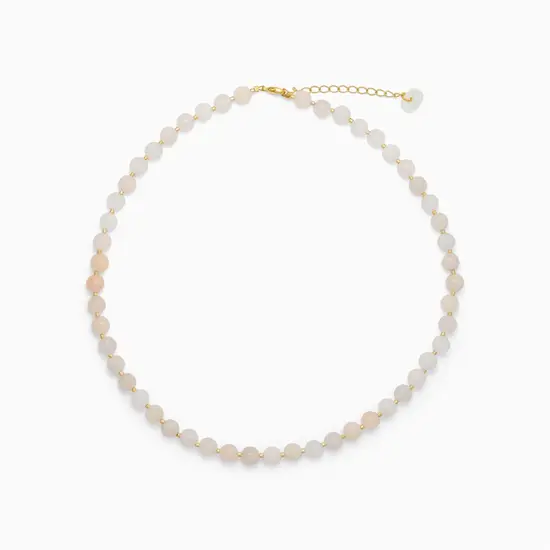 Soï - Rosa Jade - Krystal halskæde