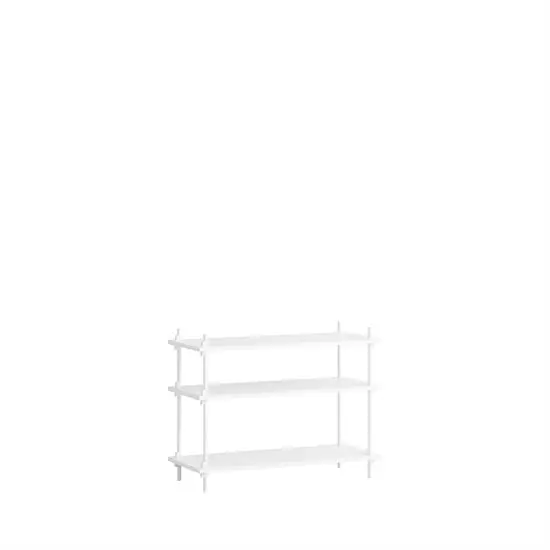 MOEBE - Shelving System 65 1A, White/white