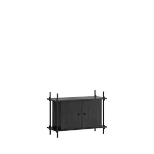 MOEBE - Shelving System 65 1B, Black/black