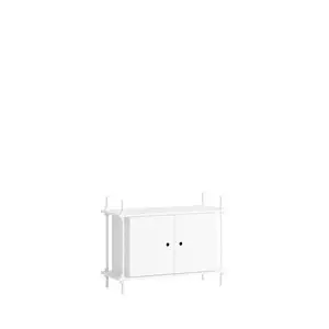 MOEBE - Shelving System 65 1B, White/white