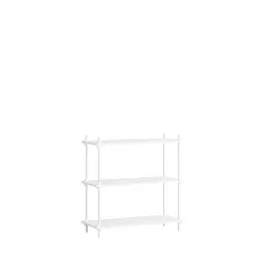 MOEBE - Shelving System 85 1A, White/white