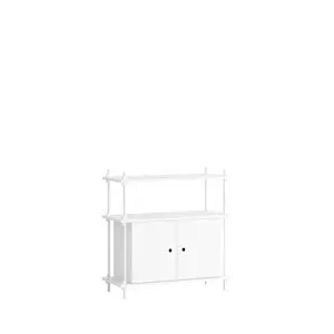 MOEBE - Shelving System 85 1B, White/white