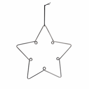 Image of Louise Roe - Star Ornament - large - gun metal