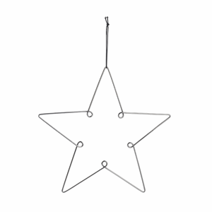Image of Louise Roe - Star Ornament - x-large - gun metal